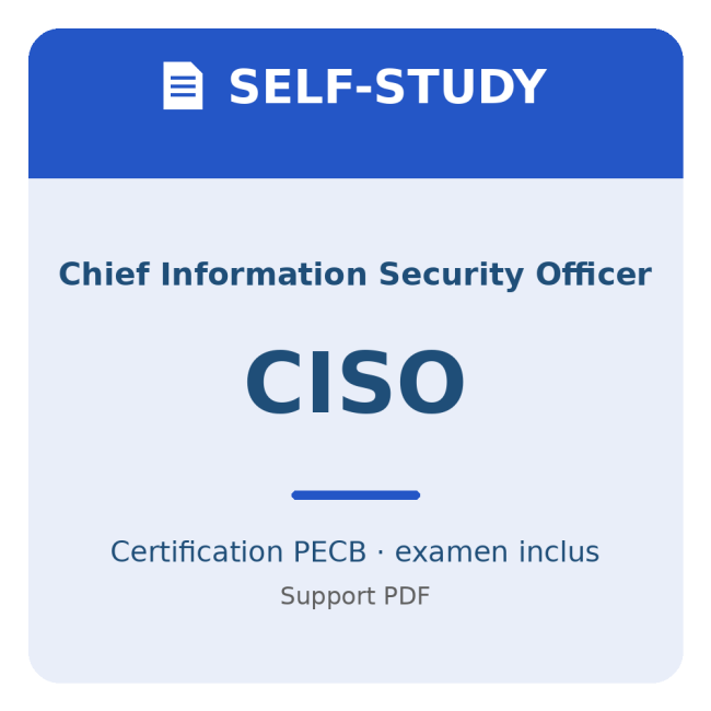 Chief Information Security Officer (CISO) (self-study)